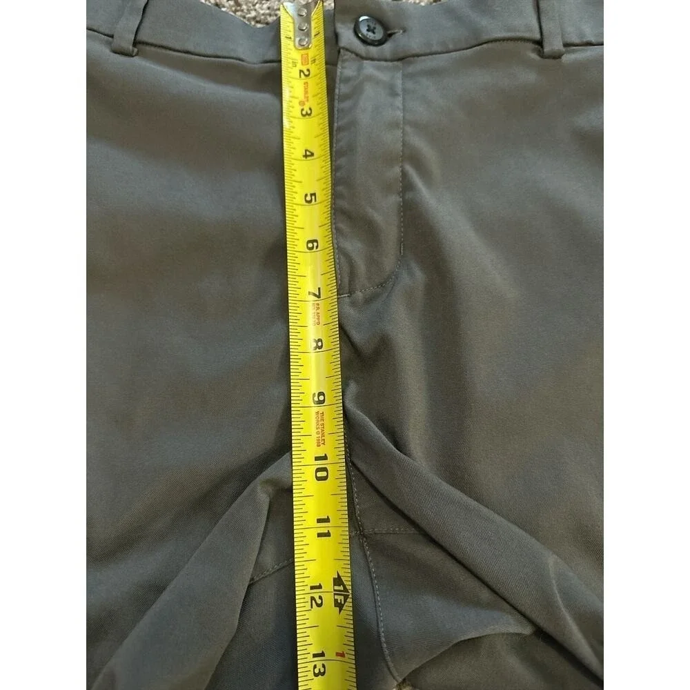 Nike Men's Dri-FIT Golf Shorts‎ Size 32 Gray Chino Style Performance Lightweight